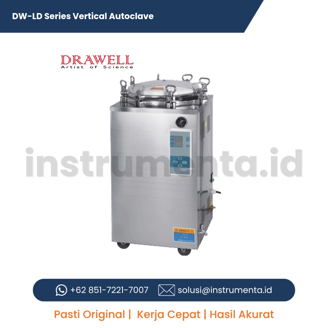 Jual DW-LD Series Vertical Autoclave Distributor Resmi Instrument Sterilisasi Laboratorium Ready Stock